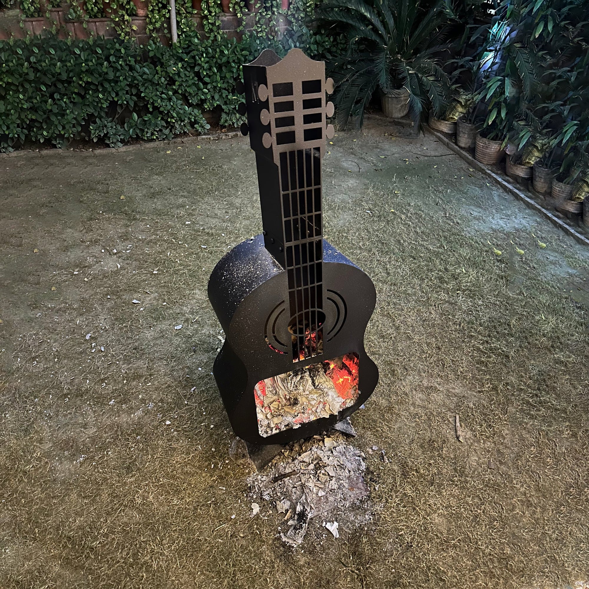 Guitar Outdoor Fire Pits