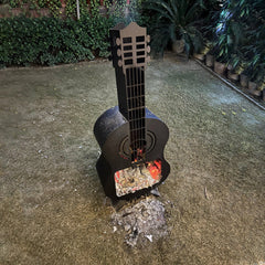 Guitar Outdoor Fire Pits
