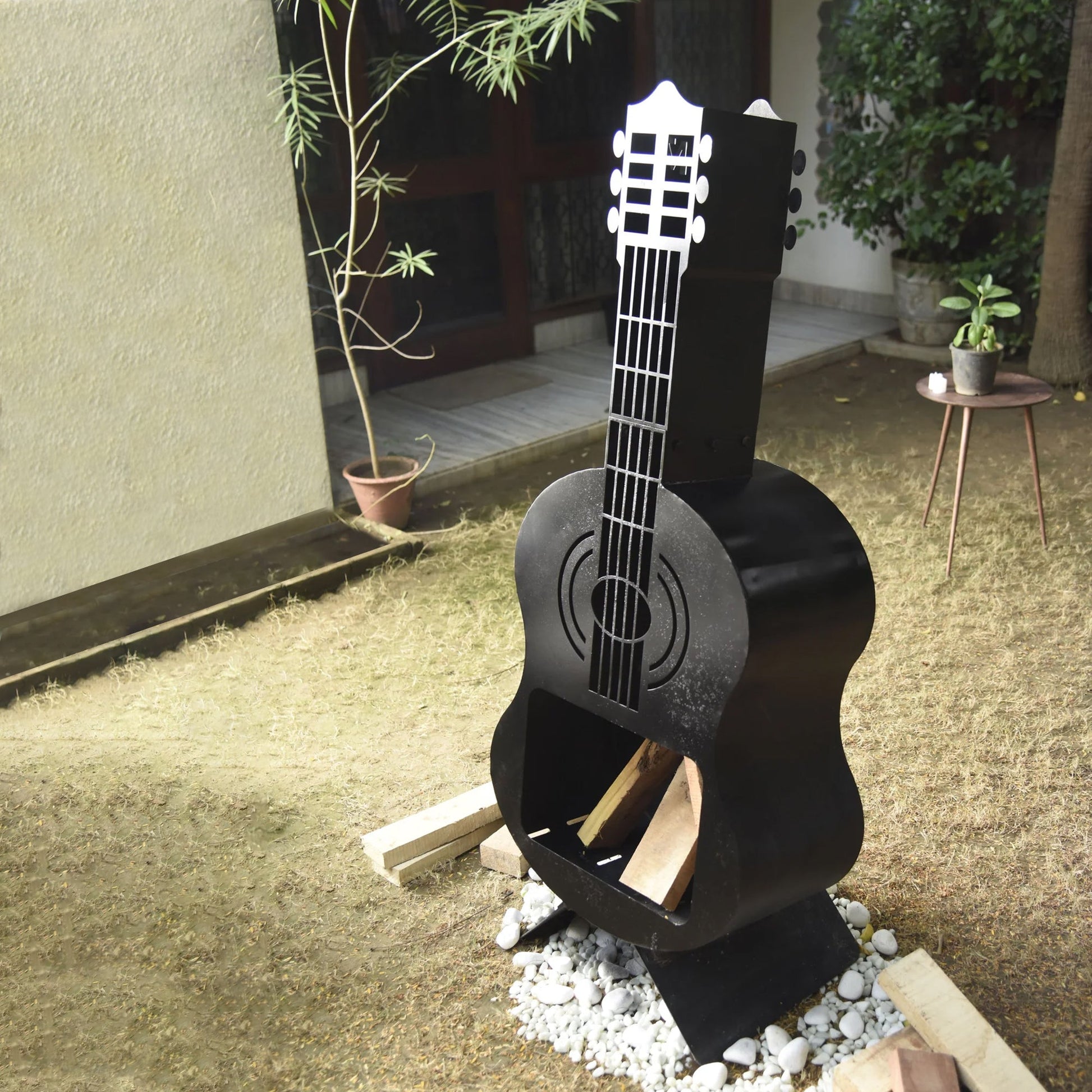 Guitar Outdoor Fire Pits