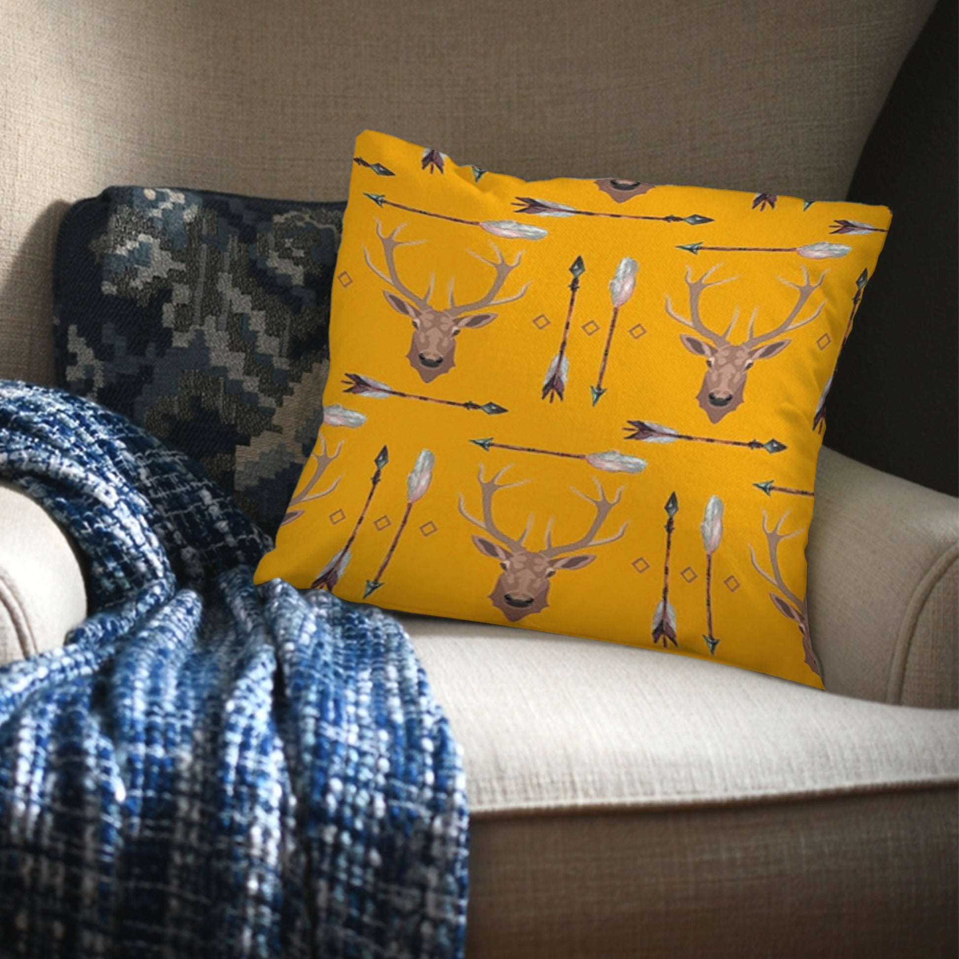 Outdoor Fabric Print Pillow 18