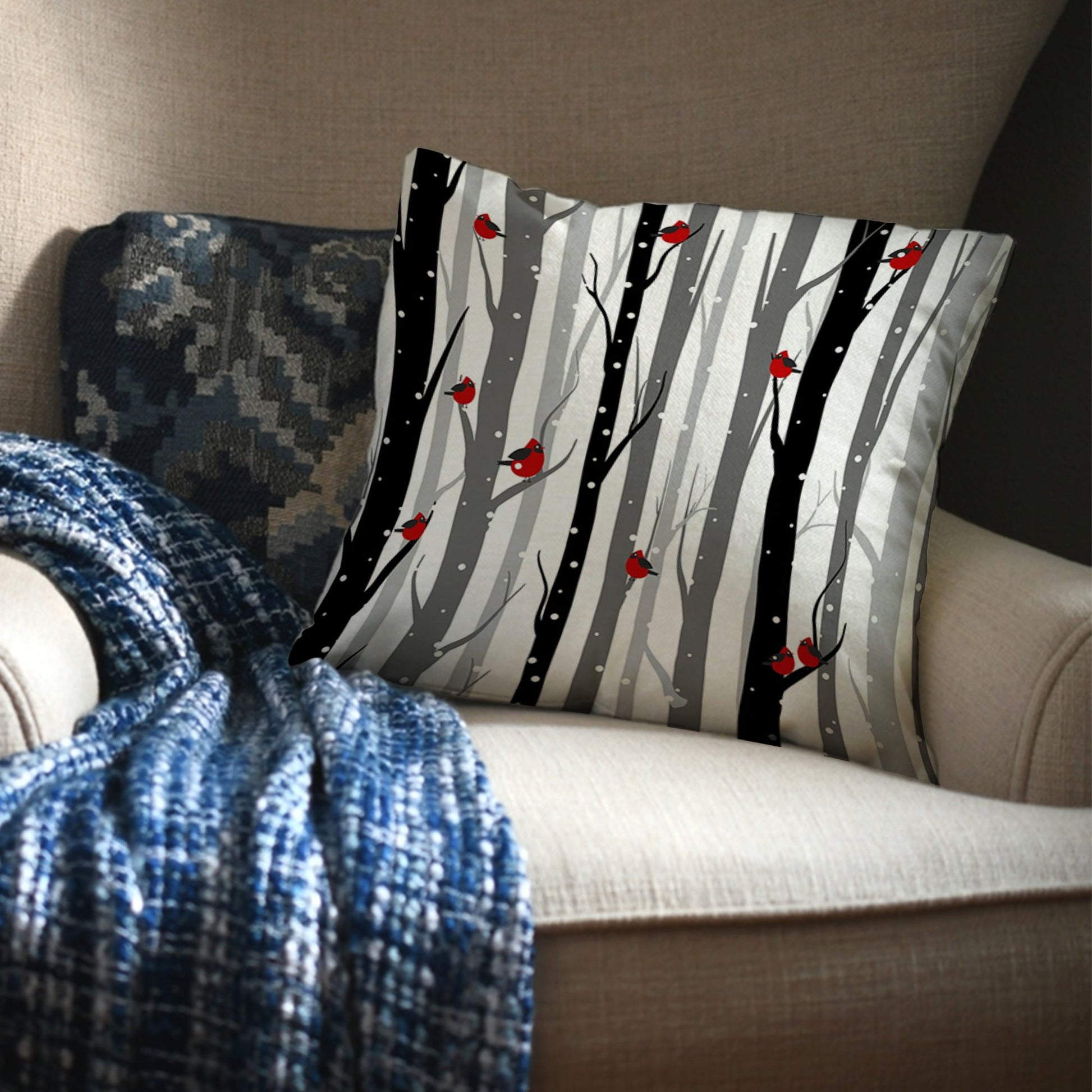 Outdoor Fabric Print Pillow 19