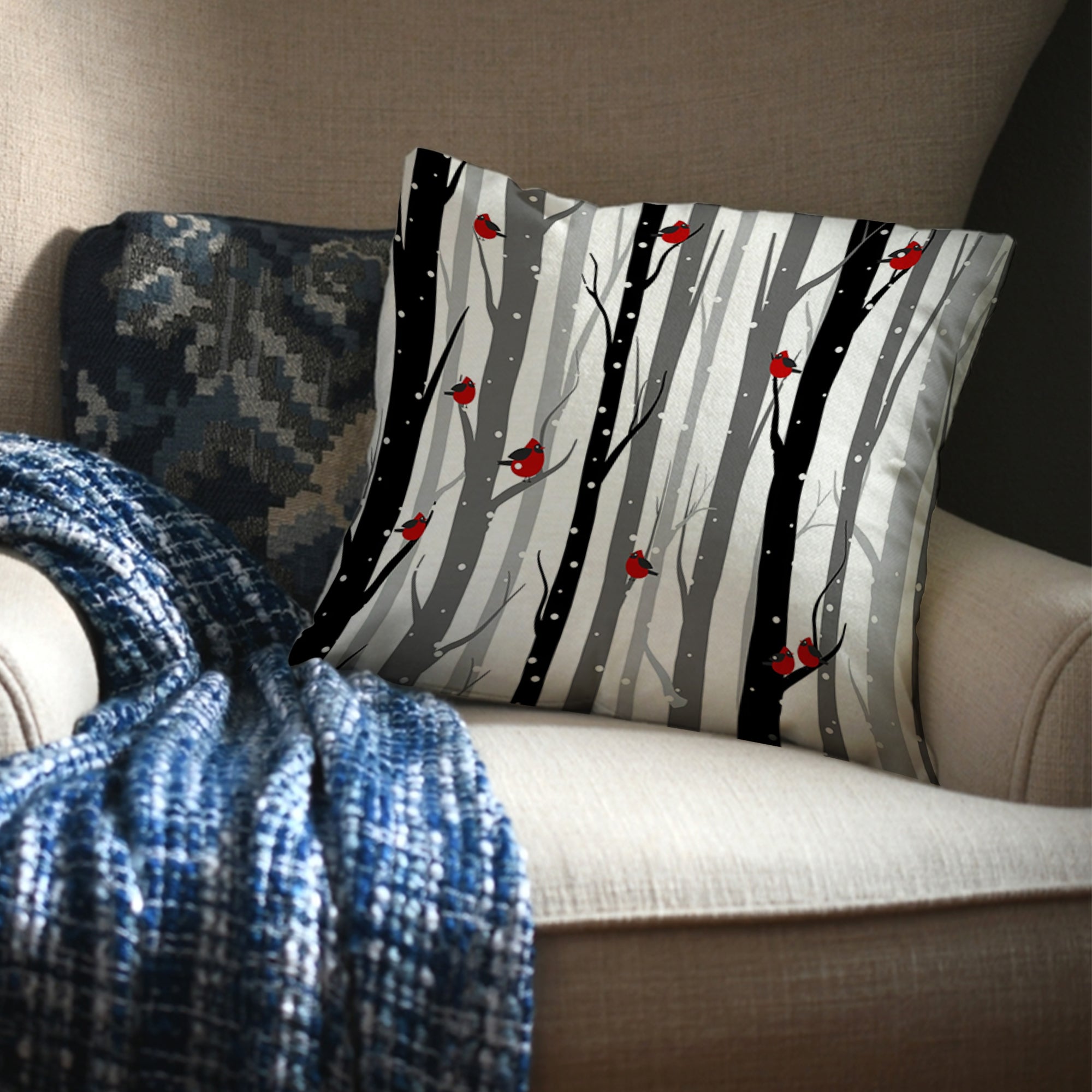 Outdoor Fabric Print Pillow 19