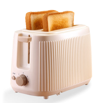 Regalia 2-Slice Pop-up Toaster with Lid Cover, 7 Browning Options for Golden Crispy Bread Toasts, Mid-Cycle Cancel Function, Slide-out Crumb Tray, 2-Yr Warranty, Ivory, Electric Toaster