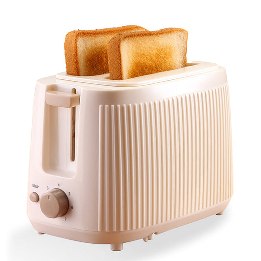 Regalia 2-Slice Pop-up Toaster with Lid Cover, 7 Browning Options for Golden Crispy Bread Toasts, Mid-Cycle Cancel Function, Slide-out Crumb Tray, 2-Yr Warranty, Ivory, Electric Toaster
