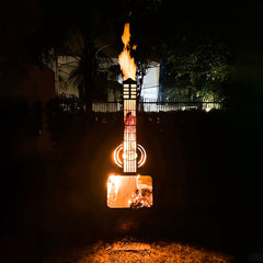 Guitar Outdoor Fire Pits
