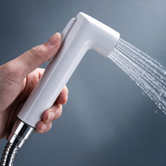 Plantex Self Cleaning Health Faucet for Toilet/ABS Plastic Jet Spray for Bathroom/Hand Gun/ Without Hose Pipe - Pack of 1 (White)-3