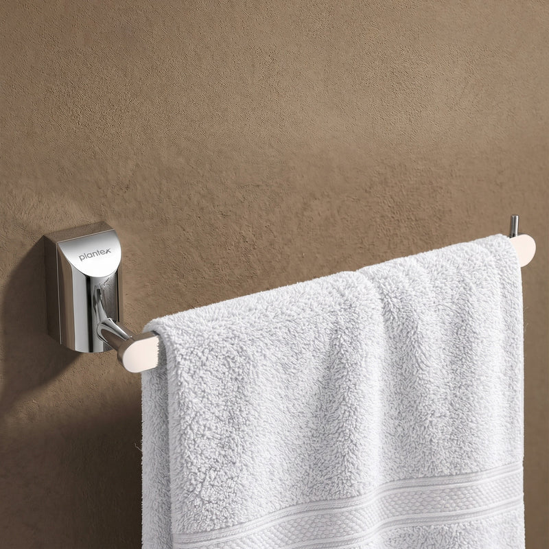 Plantex Smero Pure Brass Hand Towel Hanger/Towel Holder for Washbasin/Napkin Hanger for Wash Basin/Bathroom Accessories (Chrome Finish) Superb-1