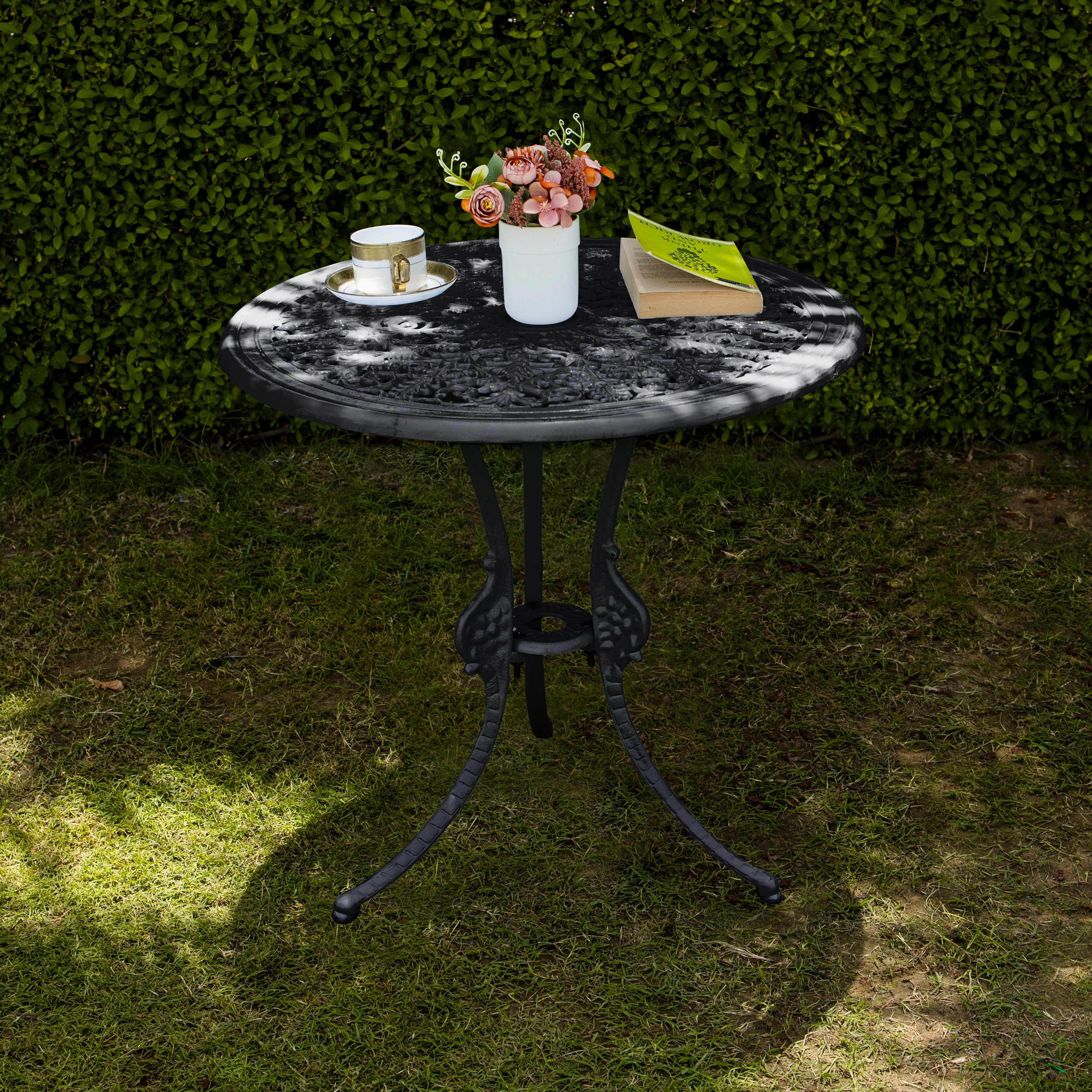 Silvia Cast Aluminium Garden Patio 1 Table Set