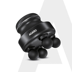 AGARO Royal Deep Tissue Body Massager with 4 Interchangeable Heads | Handheld Electric Vibration Massager for Neck, Back
