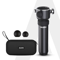 AGARO Imperial Handheld Deep Tissue Massager, Vibrating Muscle Massager - Therapy Back Massager for All Body Relief - Mu