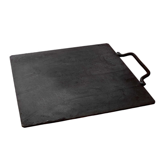Seasoned Iron Rectangle Dosa Tawa - 15 Inches