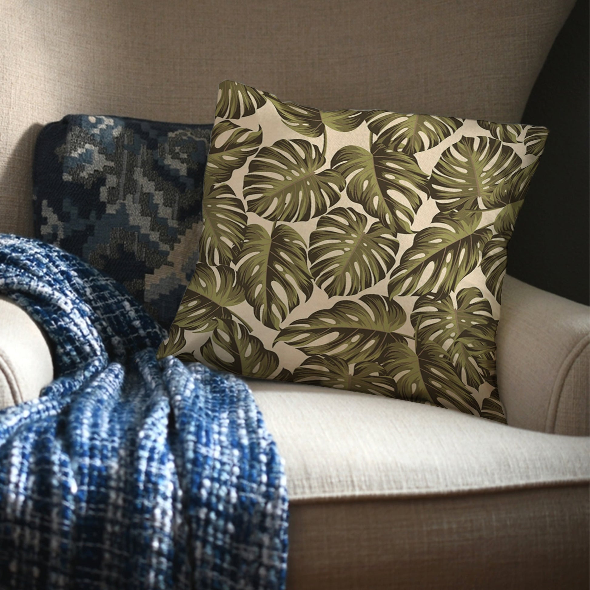 Outdoor Fabric Print Pillow 22