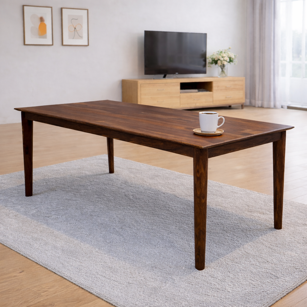 Urban Living Solid Sheesham Wood 8 Seater Dining Table