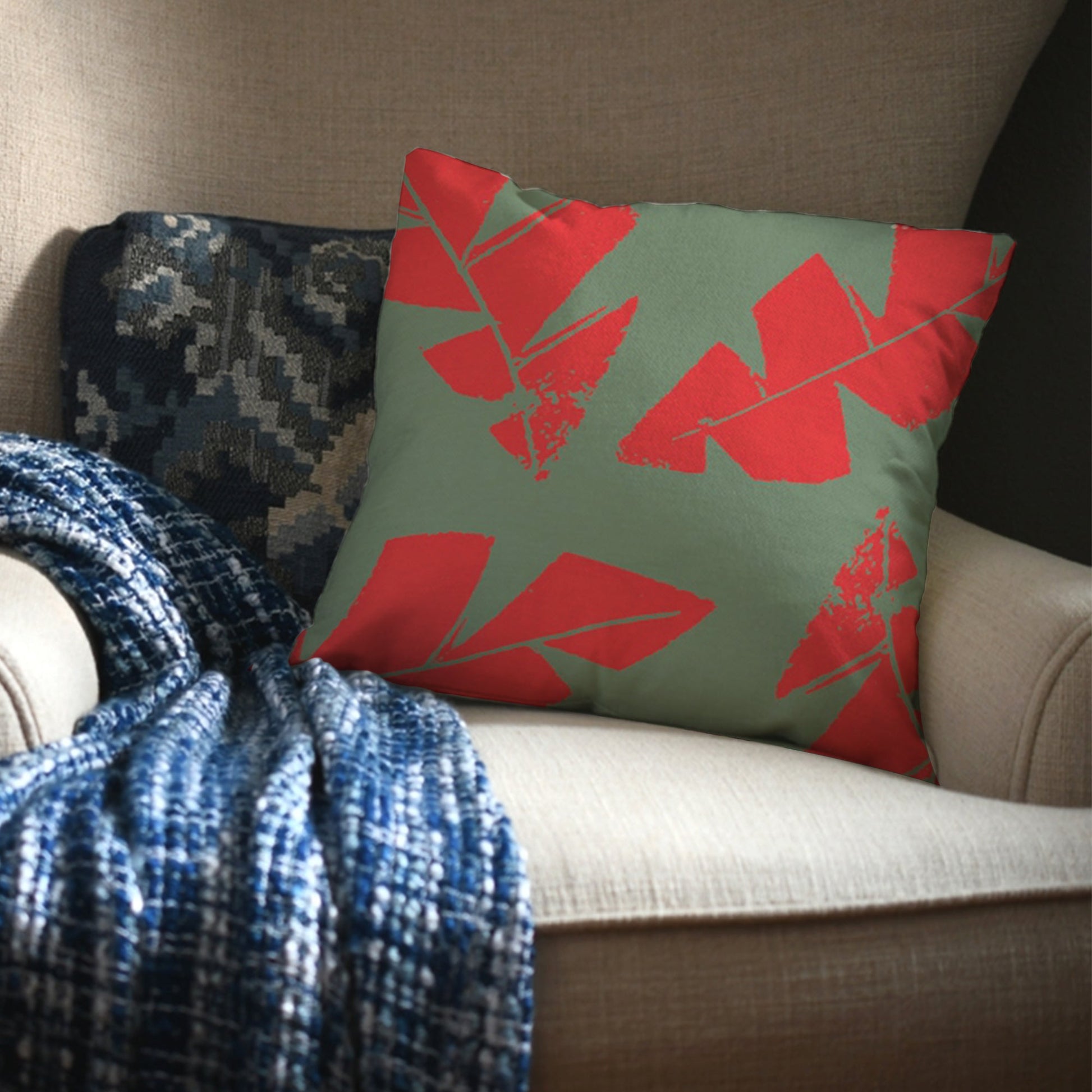 Outdoor Fabric Print Pillow 26