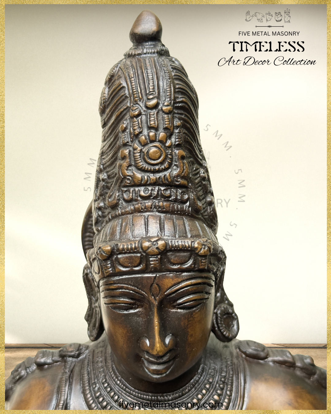 Tripurantaka Shiva Panchaloha Bronze Icon - 19" - Timeless Collection