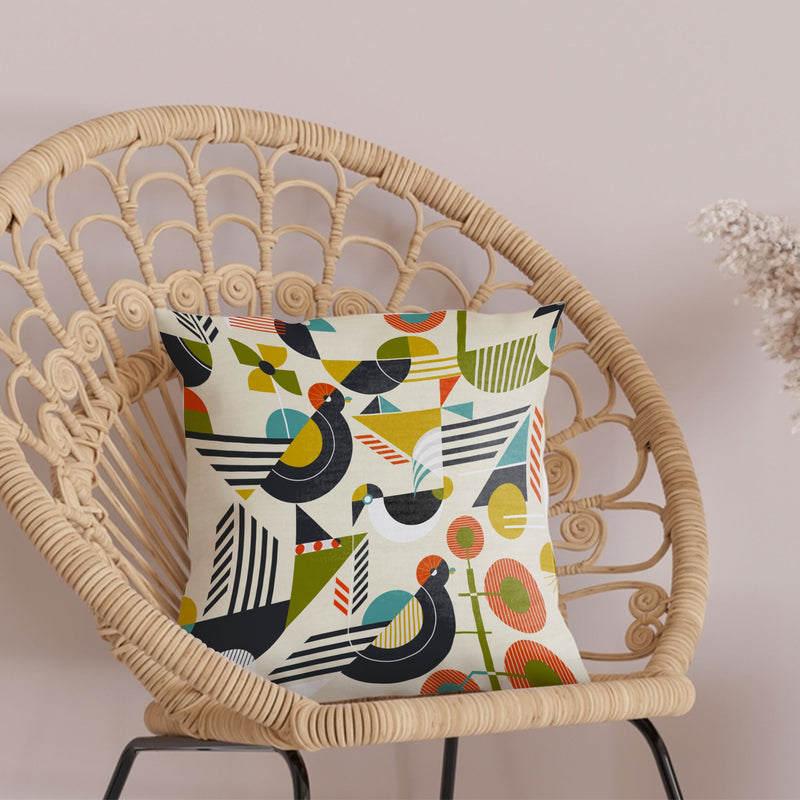 Outdoor Fabric Print Pillow 02