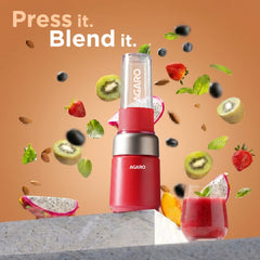 AGARO Primo Plus Personal Blender with 2 (500ml) Jars Red-2
