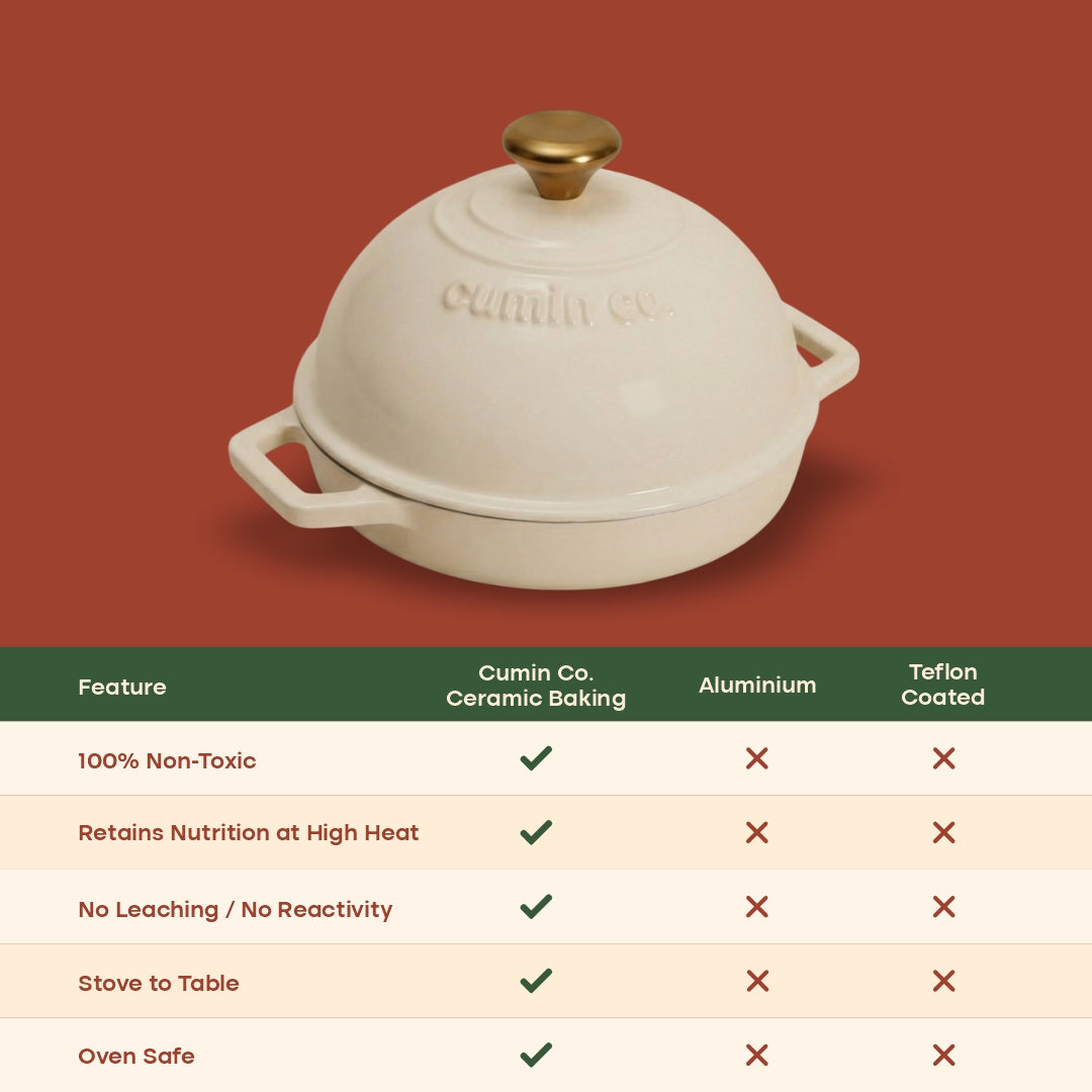 No. 8 Enamel Cast Iron Bread Oven (20cm)