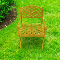 Ferri Cast Aluminium Garden Patio Single Seater Chair