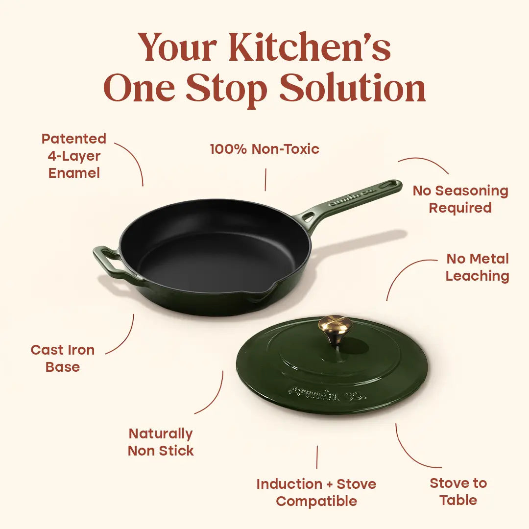 No. 10 Enamel Cast Iron Pan 2.0 (26cm)