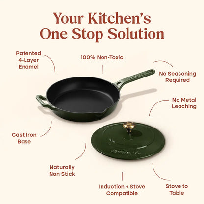 No. 10 Enamel Cast Iron Pan 2.0 (26cm)