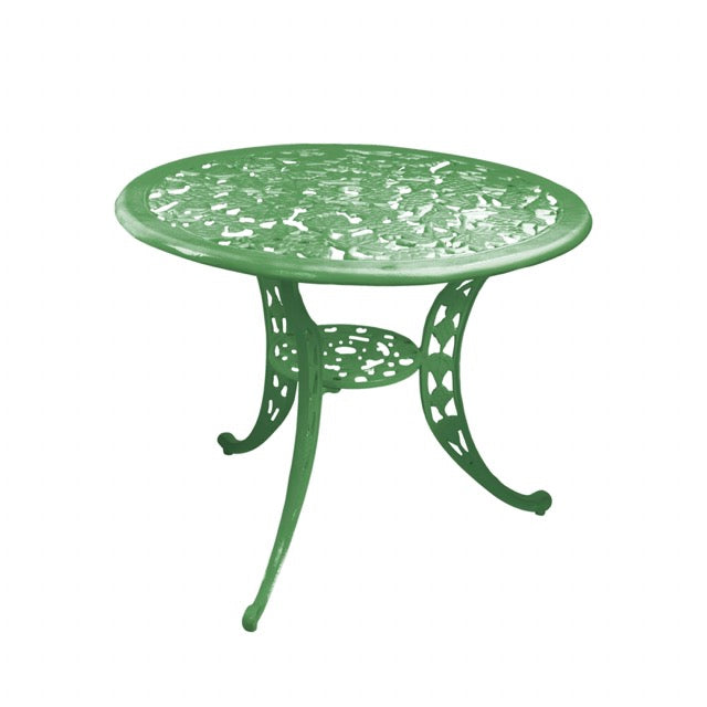 Evita Cast Aluminium Garden Patio 1 Table Set