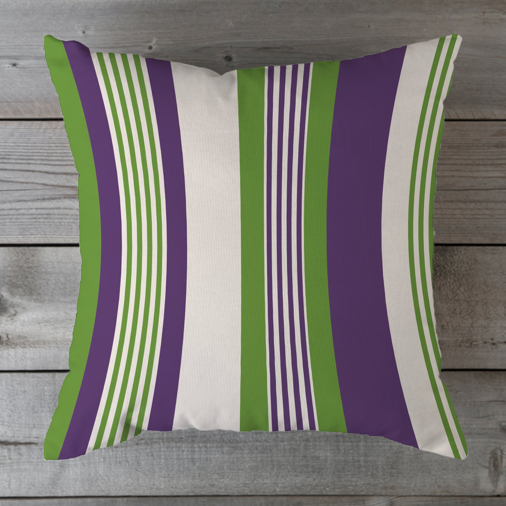 Outdoor Fabric Stripe Pillow Shade No 2