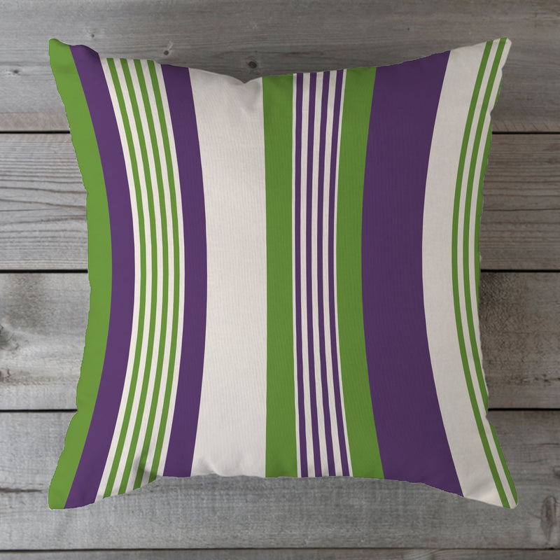 Outdoor Fabric Stripe Pillow Shade No 2