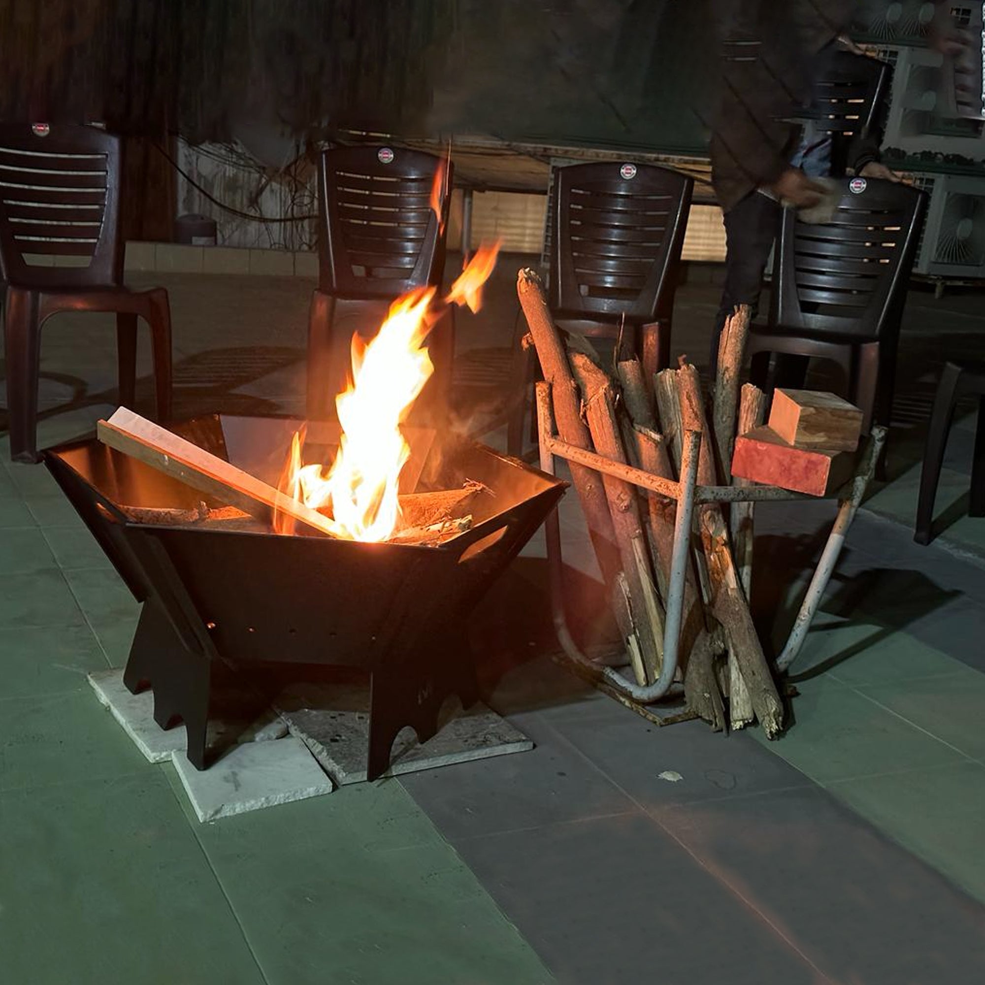 Hexa Outdoor Fire Pits