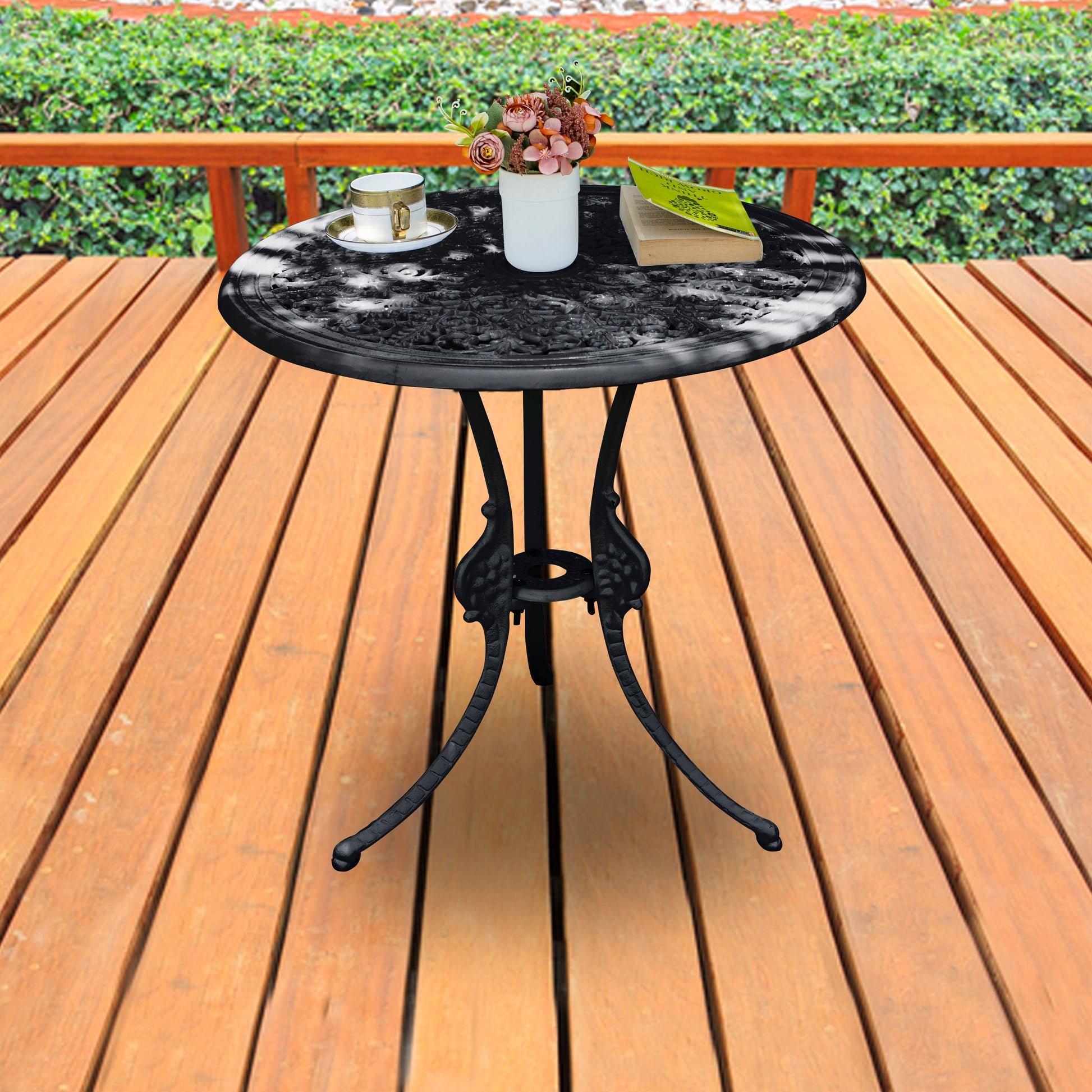 Silvia Cast Aluminium Garden Patio 1 Table Set