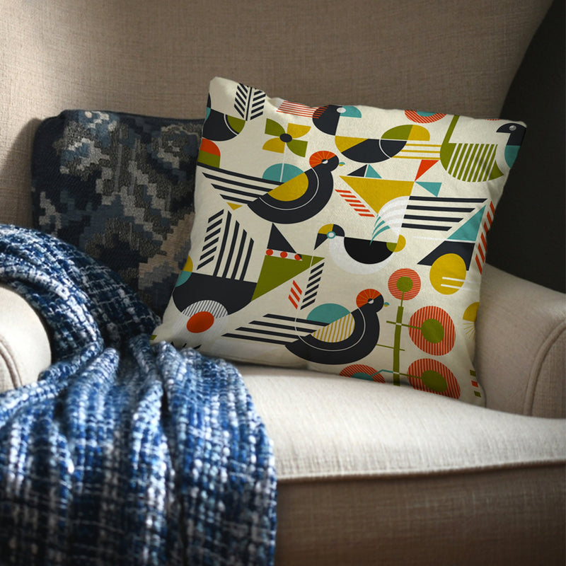 Outdoor Fabric Print Pillow 02