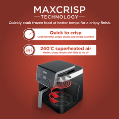 Ninja Air Fryer MAX PRO 6.2L (AF180IN) | Max Crisp Tech | Free from PTFE, PFOA & PFAS