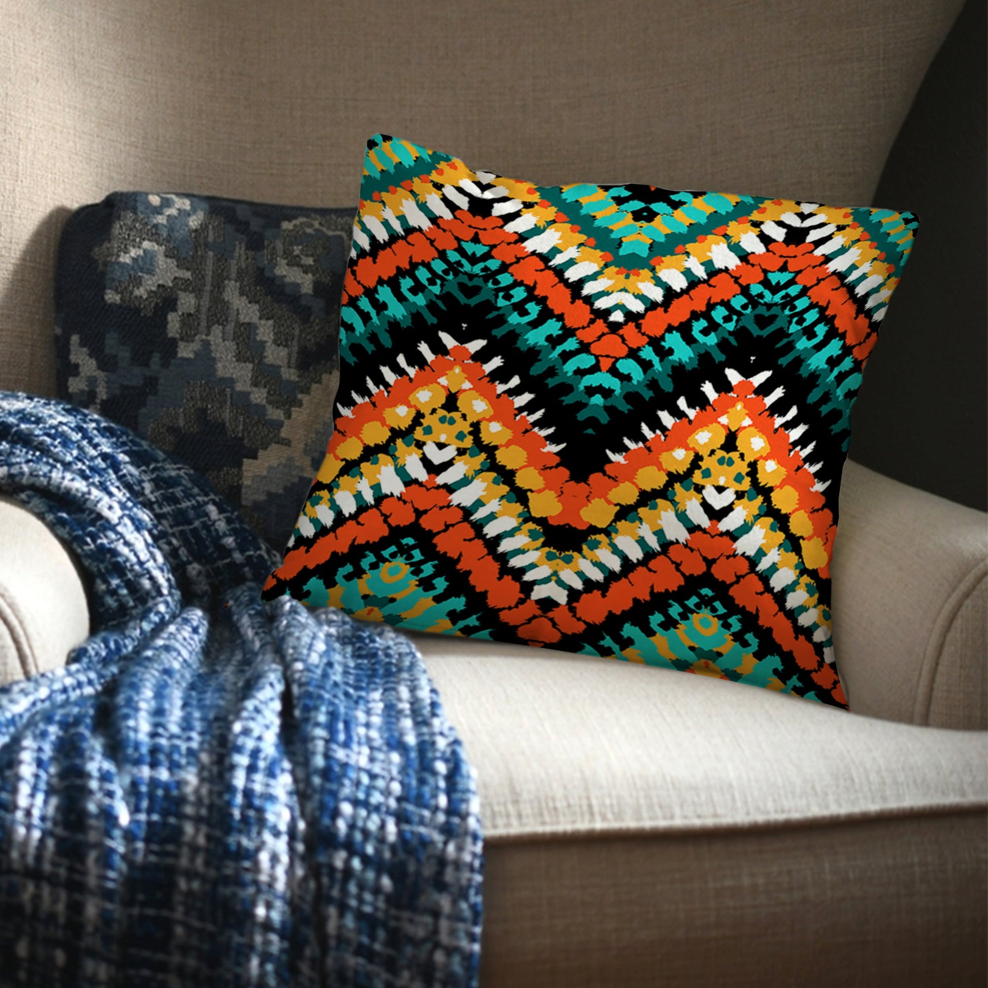 Outdoor Fabric Print Pillow 32