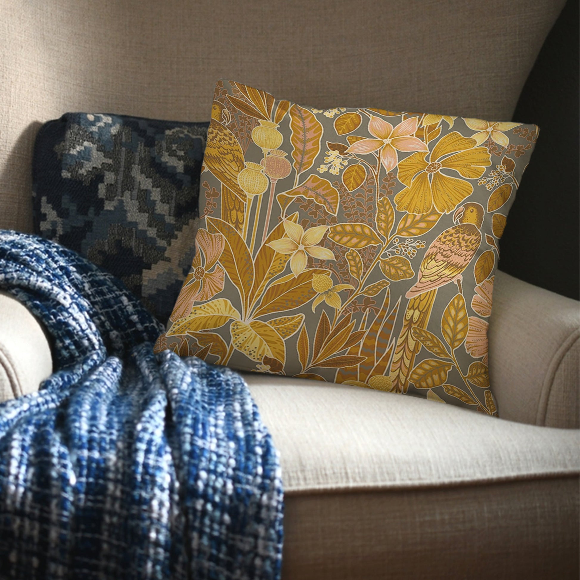 Outdoor Fabric Print Pillow 33