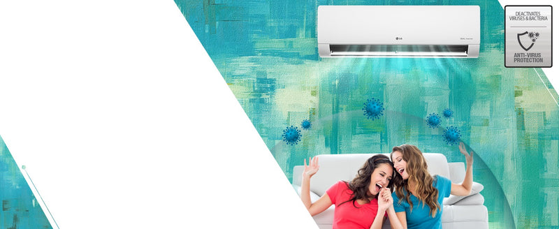 LG 1 Ton 5 Star AI Dual Inverter Split Ac (Copper, Super Convertible 6-In-1 Cooling, 4 Way Swing, HD Filter with Anti-Virus Protection, TS-Q14ENZE, White)