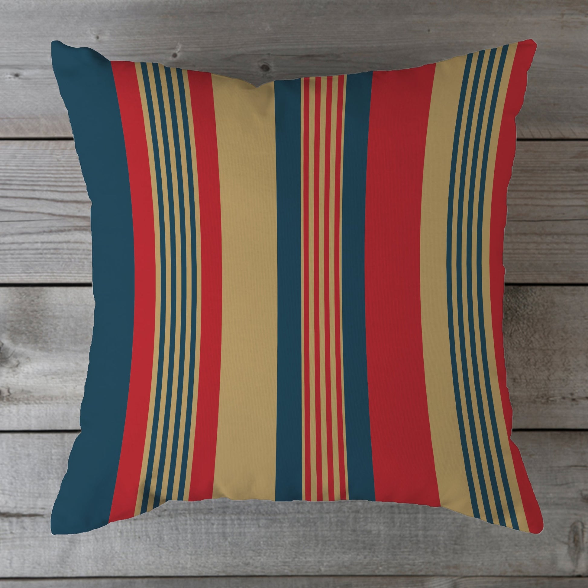 Outdoor Fabric Stripe Pillow Shade No 3