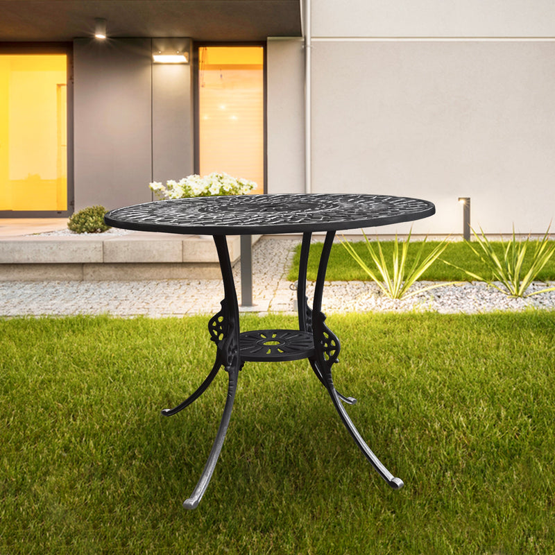 Leon Cast Aluminium Garden Patio 1 Table