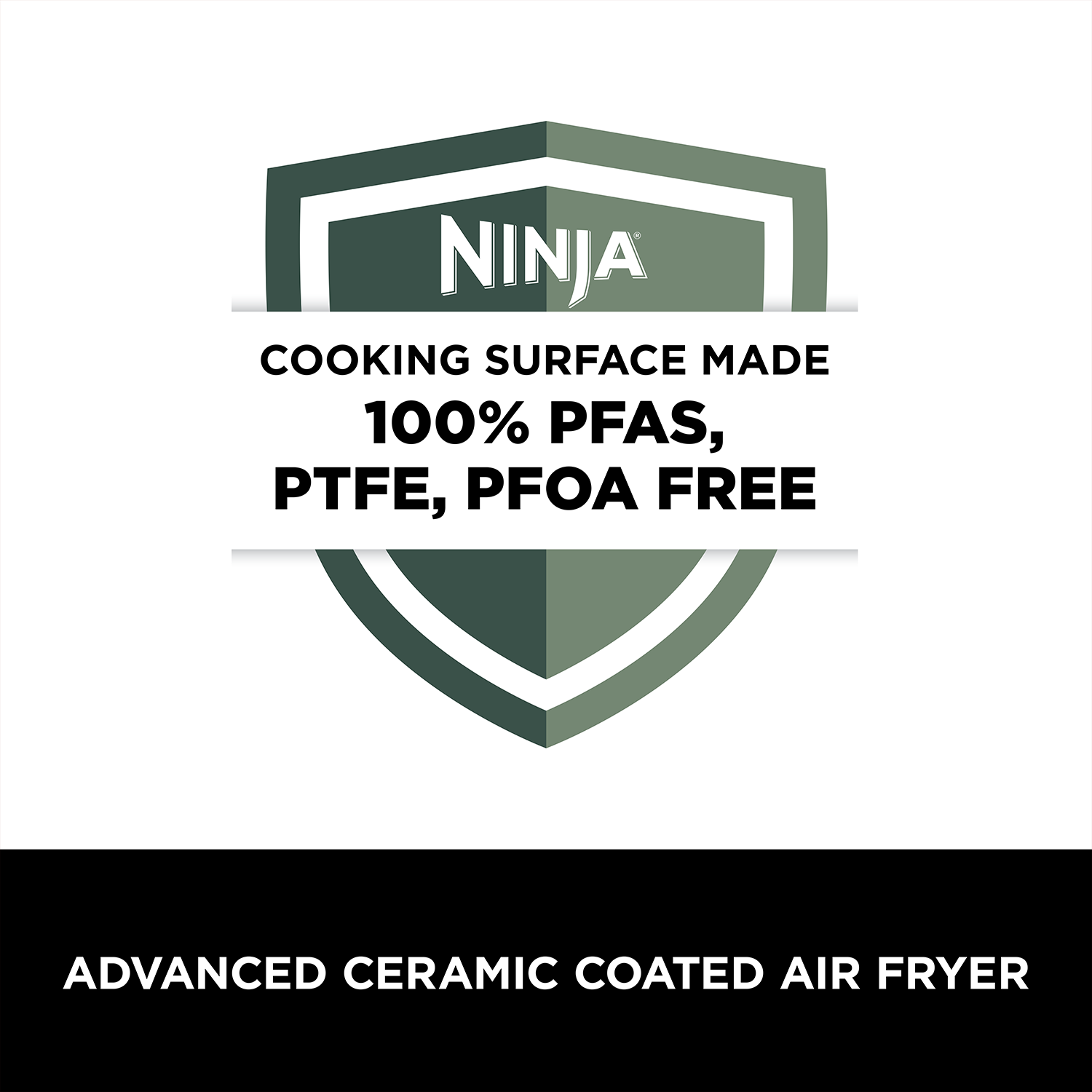 Ninja Air Fryer MAX PRO 6.2L (AF180IN) | Max Crisp Tech | Free from PTFE, PFOA & PFAS