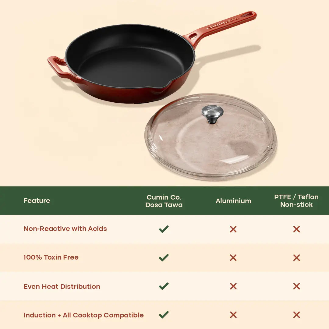 No. 10 Enamel Cast Iron Pan 2.0 (26cm)