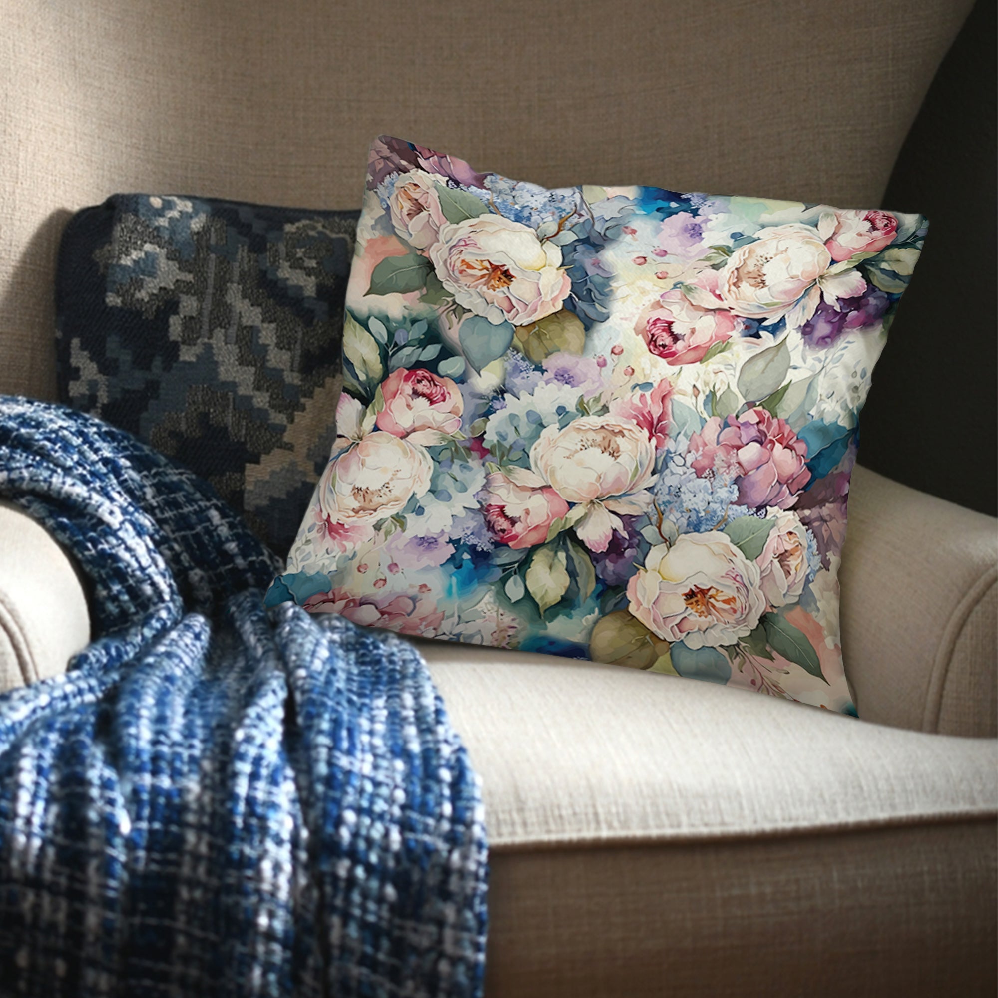 Outdoor Fabric Print Pillow 46