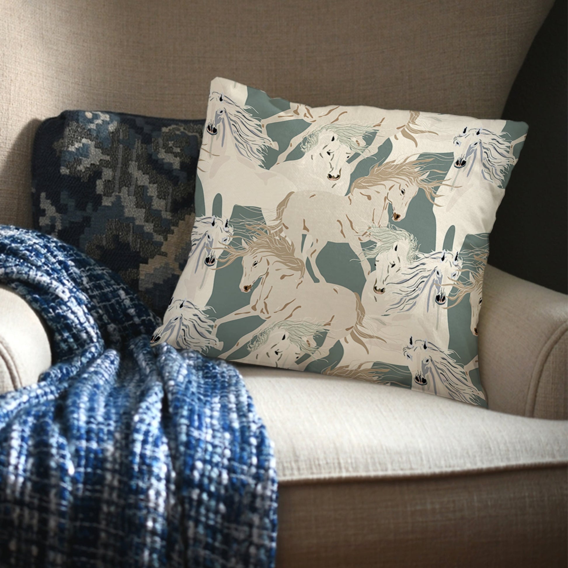 Outdoor Fabric Print Pillow 48