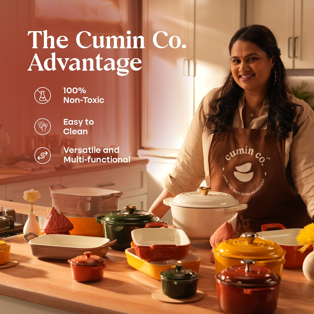 No. 8 Enamel Cast Iron Bread Oven (20cm)