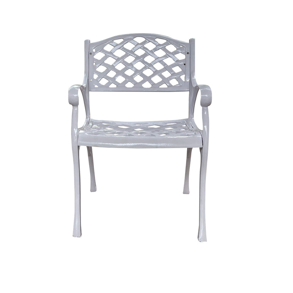 Ferri Cast Aluminium Garden Patio Single Seater Chair