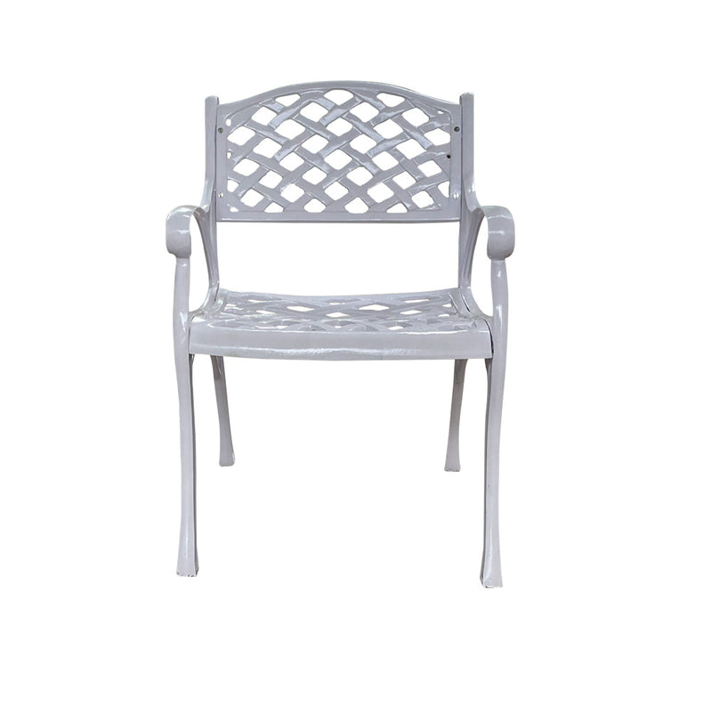 Ferri Cast Aluminium Garden Patio Single Seater Chair