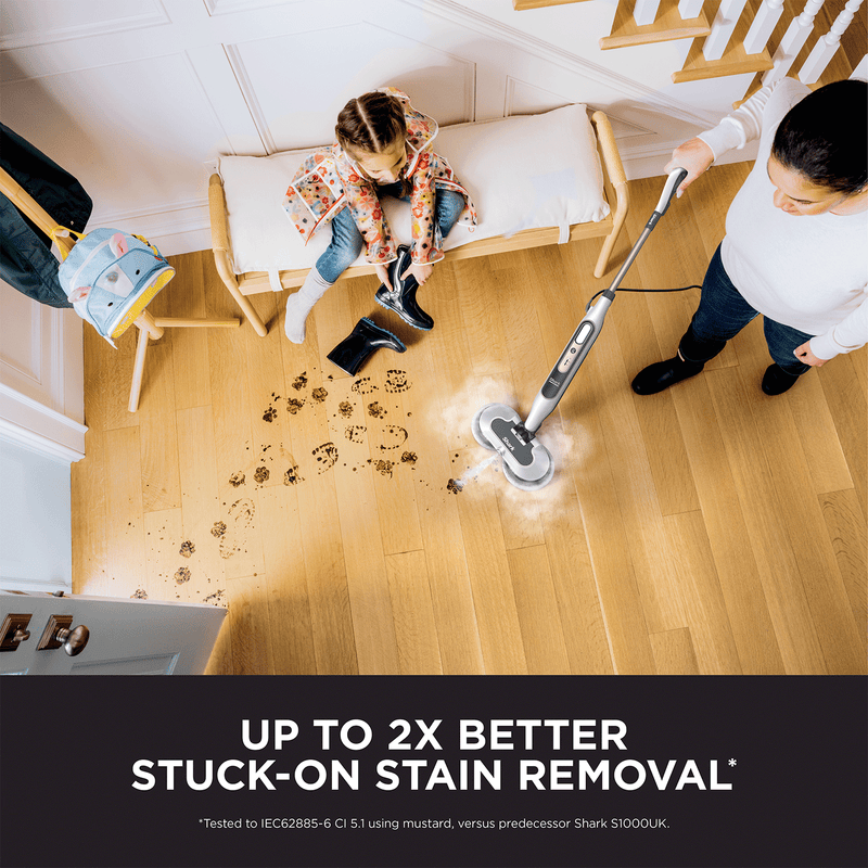 Shark Steam & Scrub Steam Mop (S8201) | Automatic Steam & Scrub