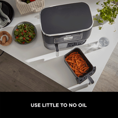 Ninja Foodi DualZone Air Fryer | 7.6L, 2 Drawers (AF300IN) | Cooking Surface Free from PTFE, PFOA & PFAS