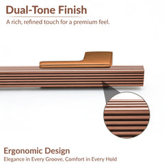 Plantex Aluminium Cabinet Handle/900mm Wardrobe Handle for Home/Cupboard Door Pull-Push Handles for Office - Pack of 1 (DTC-5580, Rose Gold)-4