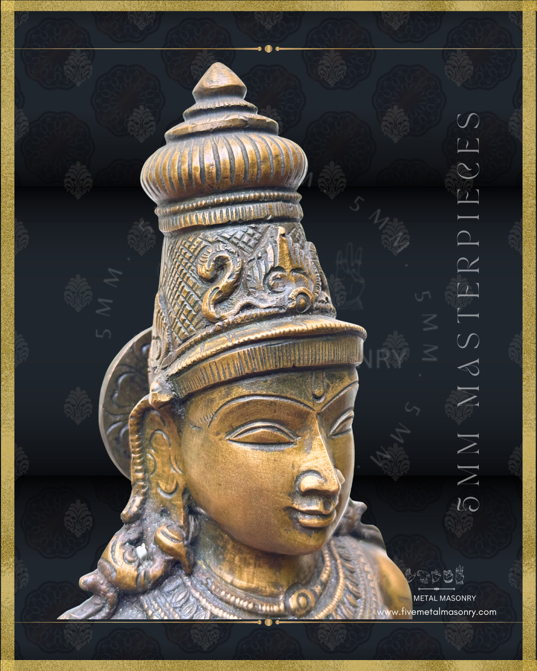 Murugan Panchaloha Bronze Icon - 18" - Masterpieces Collection