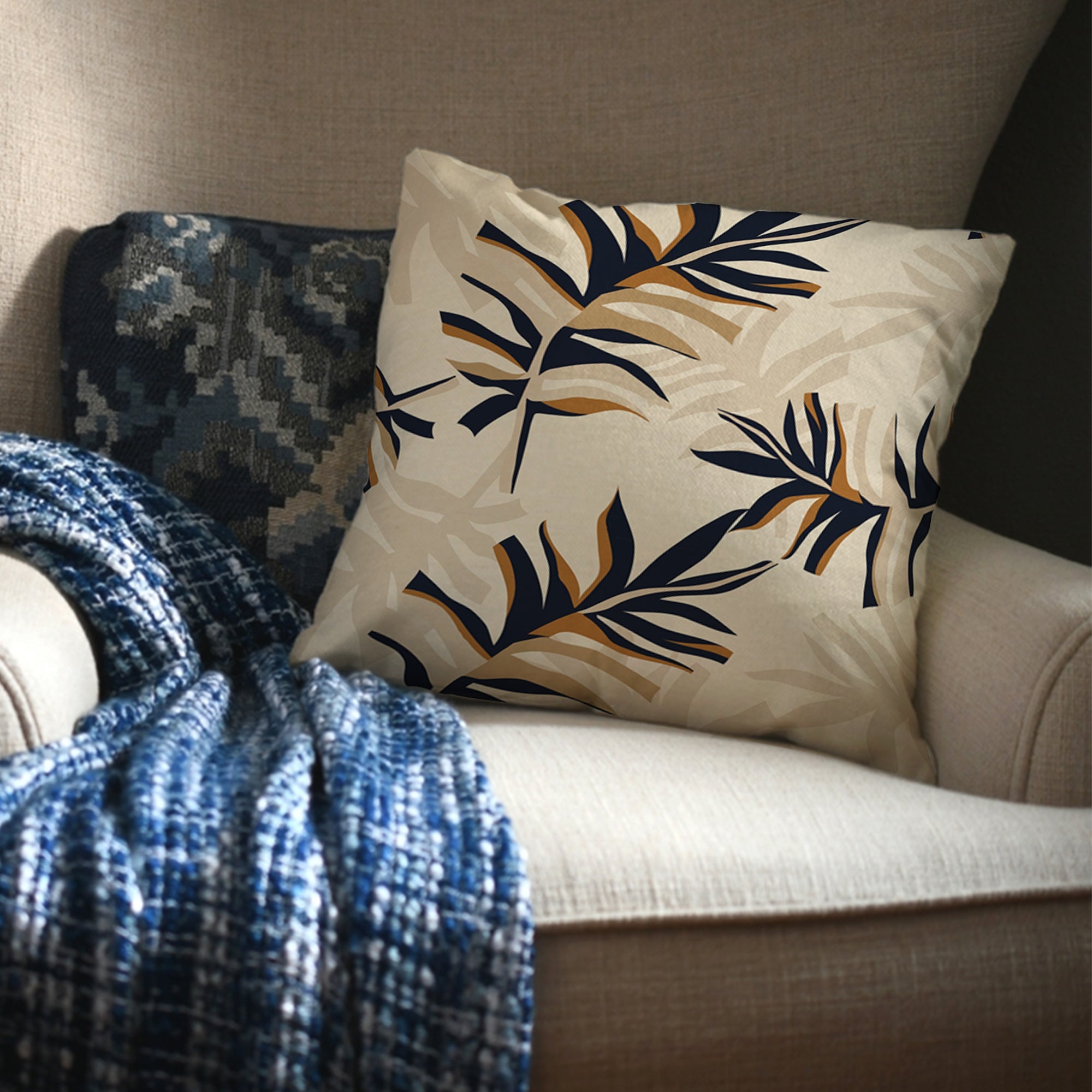 Outdoor Fabric Print Pillow 05