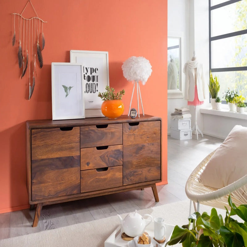 Bangalore  Solid Sheesham Wood Storage Sideboard With Drawer